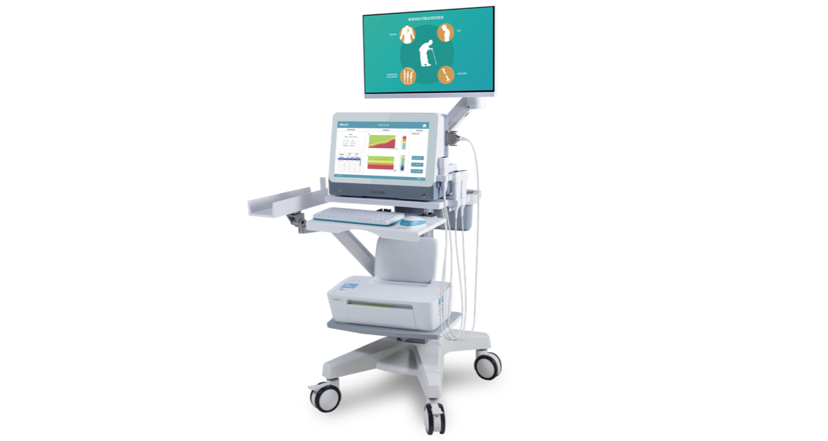 不同應(yīng)用場景下超聲骨密度檢測示意圖